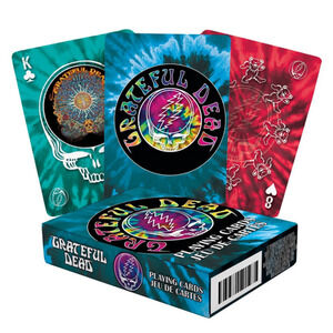 GRATEFUL DEAD TYE DYE PLAYING CARDS